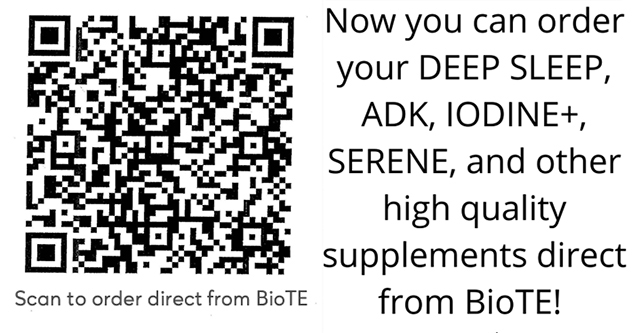 QR Code to order BioTE