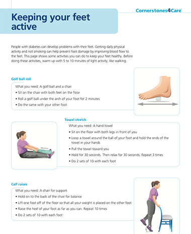 Keeping Your Feet Active
